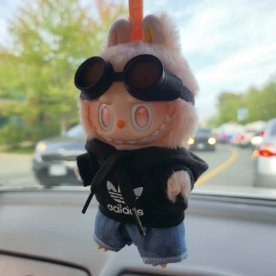 Kính hàn Steampunk/Cyberpunk cho Labubu (Labubu Steampunk/Cyberpunk Welding Goggles)