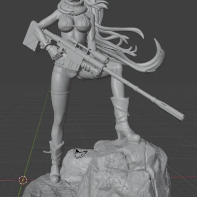 Mô hình 3D Yoko Littner