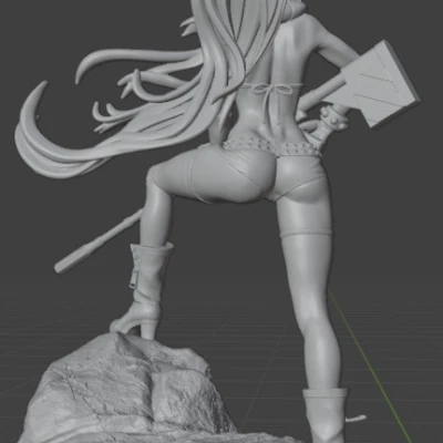 Mô hình 3D Yoko Littner