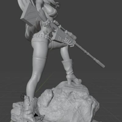 Mô hình 3D Yoko Littner