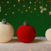 Dây treo cây thông Noel Snowball (Christmas tree ornament string Snowball) - Thumbnail 1