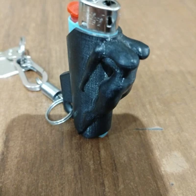 Ốp đựng bật lửa Bic – cô gái nude 2 (Bic Lighter Case nude Girl 2)