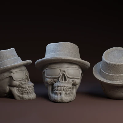 Heisenberg Skull : Breaking Bad
