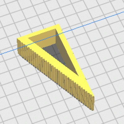 Chặn cửa đơn giản có vân bám (Simple door stop with grips)