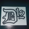 Bảng Logo D12 / Dirty Dozen (Eminem) - Plaque - Thumbnail 1