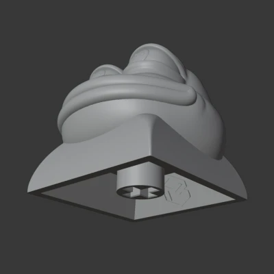 Keycap Pepe the Frog cho switch MX (multicolor 3MF)