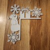 Góc Cửa Người Tuyết + Bông Tuyết (SnowMan + Snowflake Door Corner) - Thumbnail 1