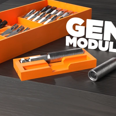 Insert ngăn kéo GEN2 cho Hex Bit Extender (GEN2 Hex Bit Extender Drawer Insert)