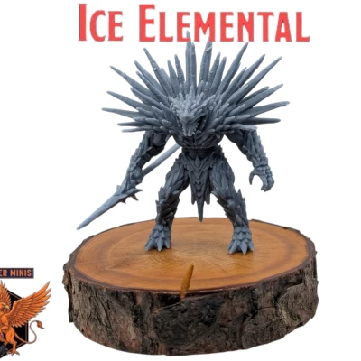 Ice Elemental - MGM Print-Ready Mini