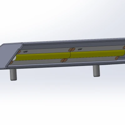 Giá đỡ LED strip 10mm cho Voron V0