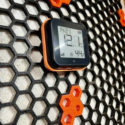 Giá đỡ HSW cho Shelly Plus H&T và Shelly Gen3 H&T