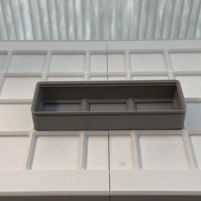 Tấm top Deskware nhúng Gridfinity 4x9 bắc ngang hai tấm