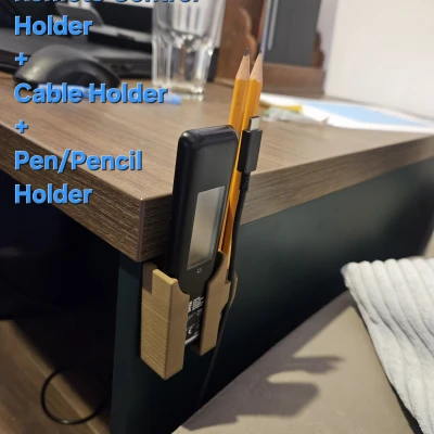 Giá đỡ đa năng cho remote Samsung OLED (kèm chỗ dây USB-C & bút)