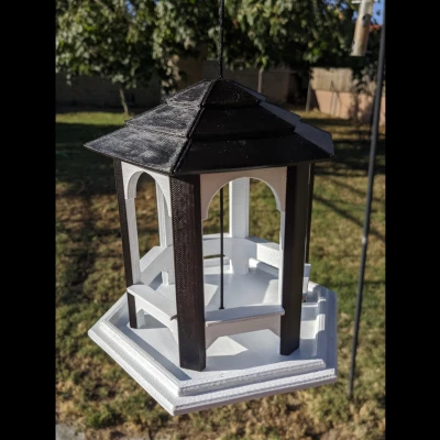 Gazebo Bird Feeder – Máng cho chim kiểu chòi gazebo