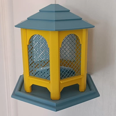 Máng ăn chim dạng Gazebo (Gazebo Bird Feeder)