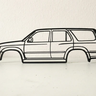 Tranh treo tường 2D Toyota 4Runner Gen 3