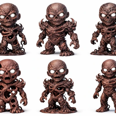 Vecnas – Nhiều mẫu model