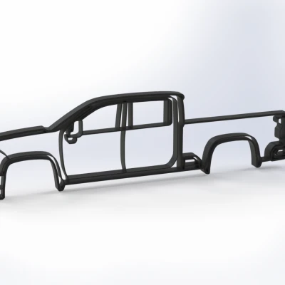 Tranh Treo Tường 2D Chevrolet Silverado