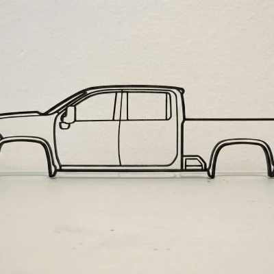 Tranh Treo Tường 2D Chevrolet Silverado