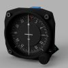 Gyro Compass (Heading Indicator) cho Flight Simulation – in 3D - Thumbnail 1