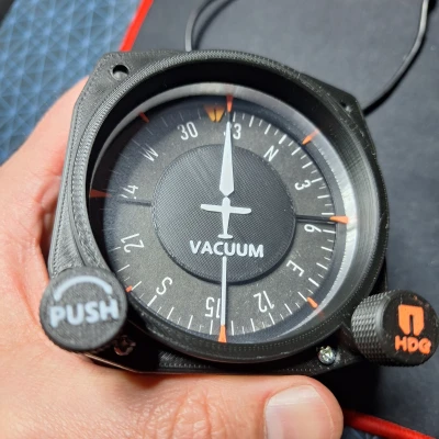 Gyro Compass (Heading Indicator) cho mô phỏng bay