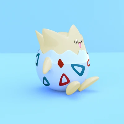 Hộp đựng Togepi 175 – mẫu 3D in (STL)