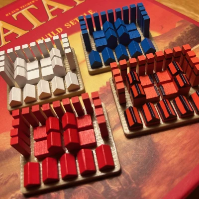 Khay đựng quân Catan (Catan Pieces holder)