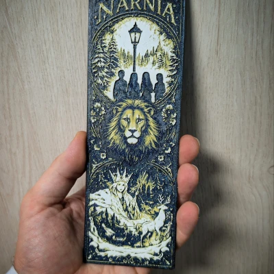 Bookmark Narnia: The Witch and the Wardrobe (Hueforge)