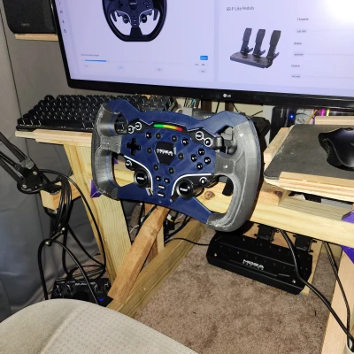 Vô lăng MOZA ES kiểu Formula (Formula Type Steering Wheel)