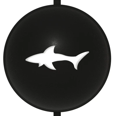 Golf - Golf Ball Stencil - Insert - Shark (Insert stencil bóng golf hình cá mập)