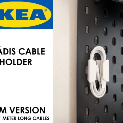 IKEA Skådis Cable Holder | Bản mỏng (SLIM VERSION)