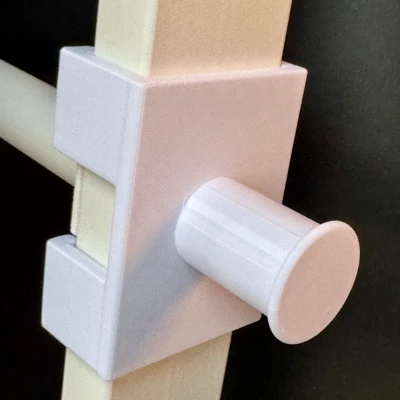 Phần nối mở rộng clothes rail cho IKEA Mittzon