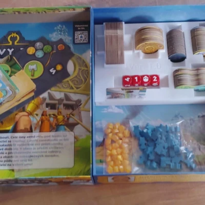 Ostrovy titánů – Bộ khay insert bên trong cho bàn cờ (in 3D)