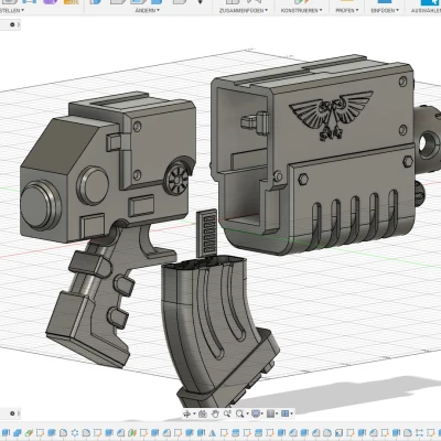 Bolter Gun Warhammer 40