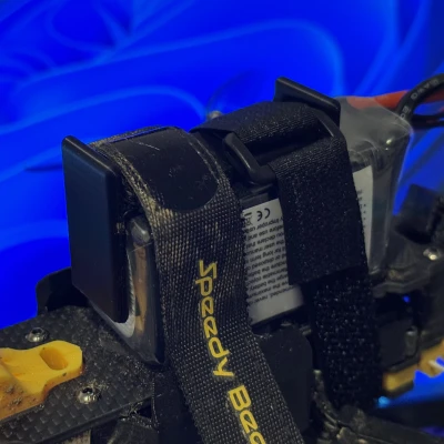 Ốp cố định dây đai LiPo FPV 2 dây & cản trước