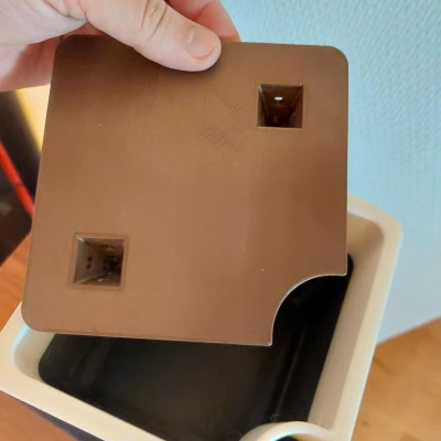 Chậu hoa treo tường (hoặc không) / Pot de Fleur mural (ou pas)