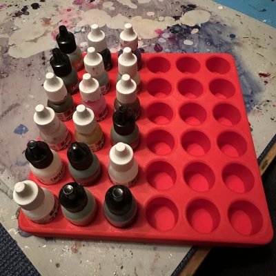 Khay giữ chai Alcohol Ink 25mm