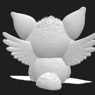 Đồ chơi dễ thương giận dữ có cánh