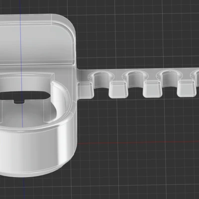 Oral-B: Đế sạc + khay giữ đầu phun/đầu thay thế