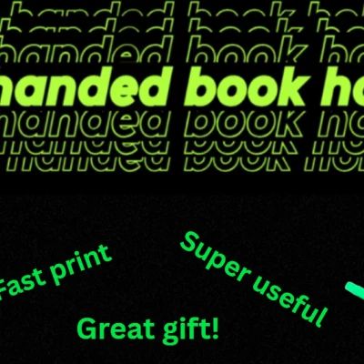 Dụng cụ giữ sách một tay (hỗ trợ đọc sách)