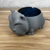 Bát Đựng Len Hình Hà Mã (Hippo Yarn Bowl) - Thumbnail 1