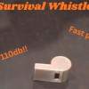 Còi sinh tồn siêu to (Super loud survival whistle) - Thumbnail 1