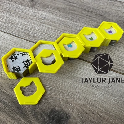 Bộ Organizer/Insert cho Board Game Calico (Calico Board Game Organizer)