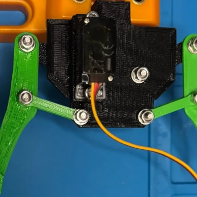 Kẹp Servo In 3D (3D Printed Servo Gripper)
