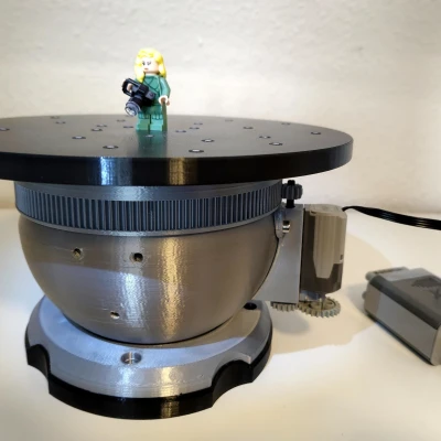 Bàn Xoay 3D Scanning Nhỏ cho Highly Adjustable Ball Vise System