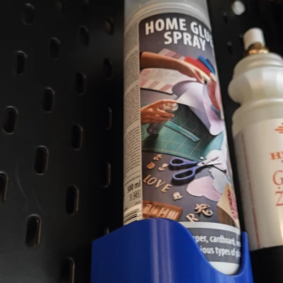 Holder chai dạng parametric cho SKADIS D58mm