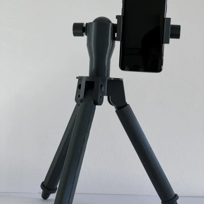 Chân Tripod cho Điện Thoại (100% 3D-printable)