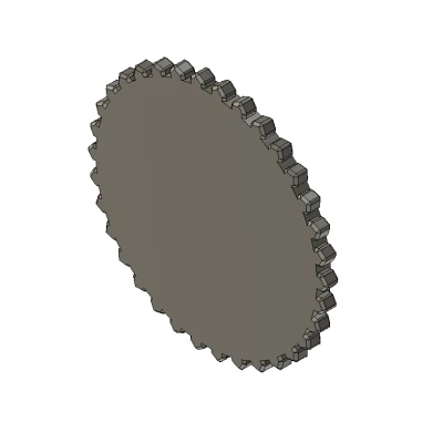 SnowCat – Model tham số bánh răng kéo xích in 3D (Drive Gear)