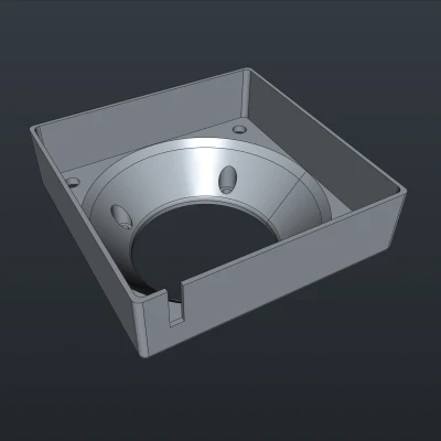 Adapter quạt 40mm sang 60mm (Fan Adapter / Lüfteradapter)