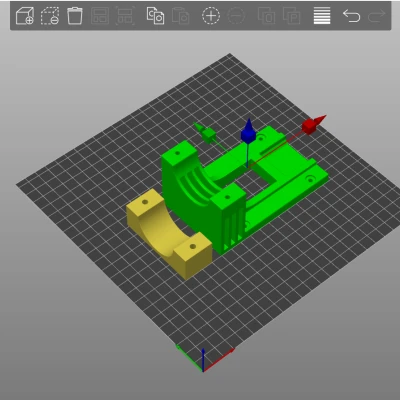 Giá đỡ Rotoverter/Động cơ DC 42mm